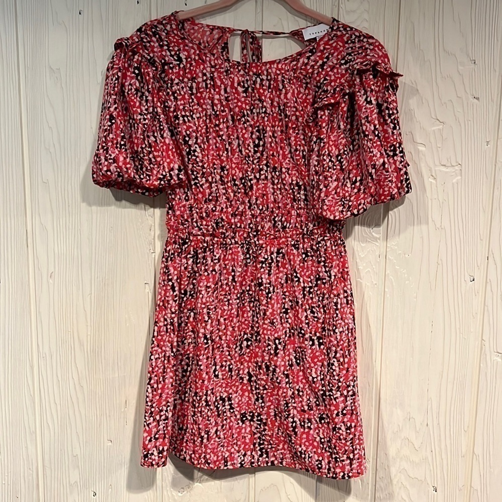 Topshop Petite Dress Size 4 Ties Neck Open Back NWT